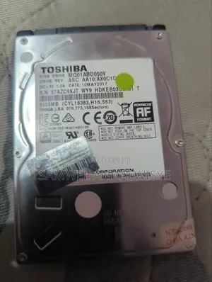 Toshiba 500GB HDD - Imetumika