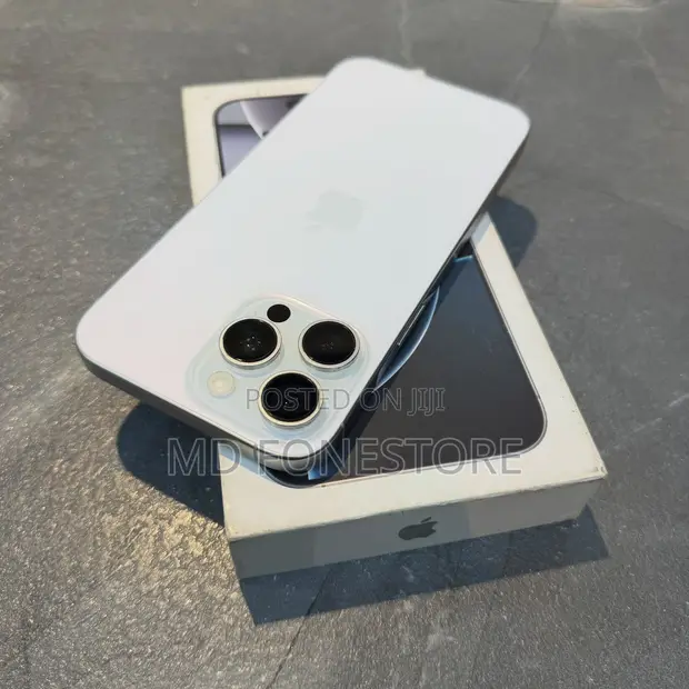 Apple iPhone 16 Pro Max 256GB Mpya Nyeupe - 1