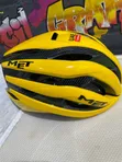 Met Yellow Professional Cycling Helmet - 3
