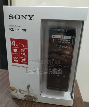 Sony ICD-UX570F 4GB Rekoda ya Sauti
