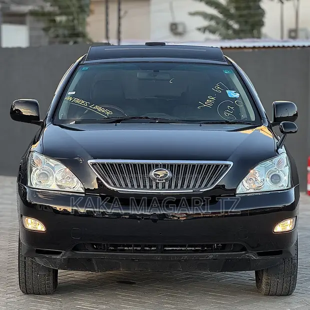 Toyota Harrier 2007 Nyeusi - 1