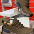 New Quality Leather Sneakers - Brown - 2