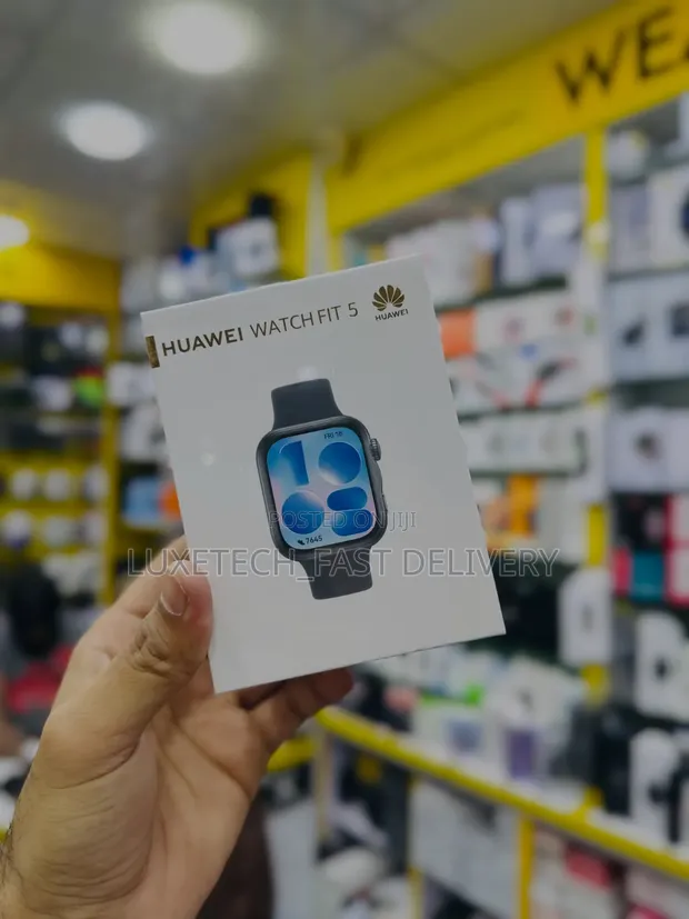 Huawei Watch Fit 5 AMOLED Smartwatch yenye GPS & Heart Rate - 1