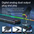 USB RGB Dynamic Microphone 2-in-1 - 5