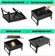 Portable Barbecue Charcoal Grill - 2
