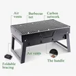 Portable Barbecue Charcoal Grill - 4