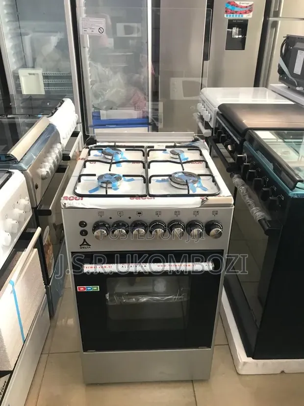 Delta 50x55 Full Gas Cooker with Electric Oven - 1