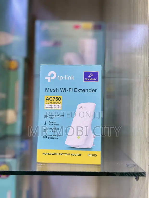 TP-Link AC750 Mesh Wi-Fi Extender RE200 - 1