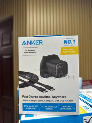 Anker 25W USB-C Fast Charger for Samsung & Apple