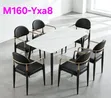 Modern Dining Table Set with 6 Chairs - 1