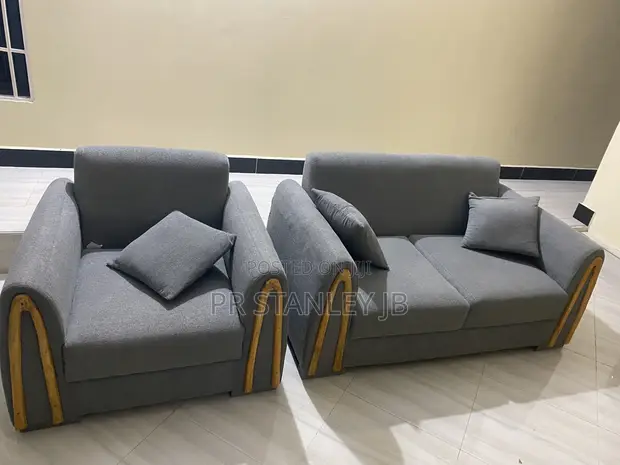 Two 3-Seater Sofas - 1