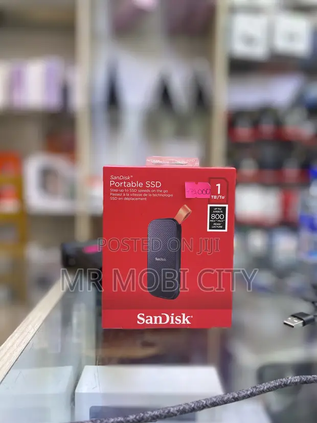 SanDisk Portable SSD 1TB (Up to 800 MB/s) - 1