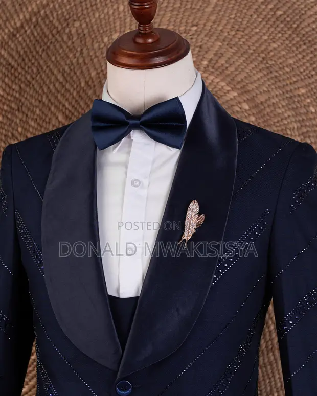 Joselino Tuxedo Blue Mvua - Vipande 3 - 1