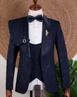 Joselino Tuxedo Blue Mvua - Vipande 3 - 4