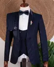 Joselino Tuxedo Blue Mvua - Vipande 3 - 5
