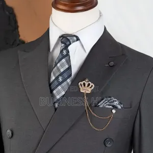 Bagozza Men's Cotton Suit - Gray