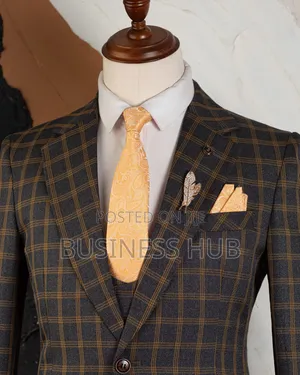 Mario Casas Men's Suit - Ochre