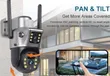 CCTV Solar Camera with Double Lens - 2