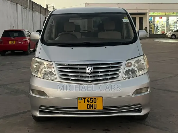 Toyota Alphard 2004 Nyeupe - 1