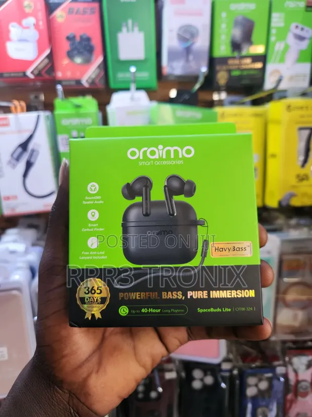 Oraimo Original Space Buds Lite Vipaza Sauti vya Wireless - 1