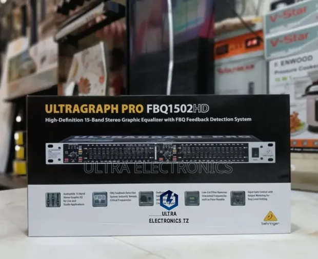 Behringer Ultragraph Pro FBQ1502HD Graphic Equalizer - 1