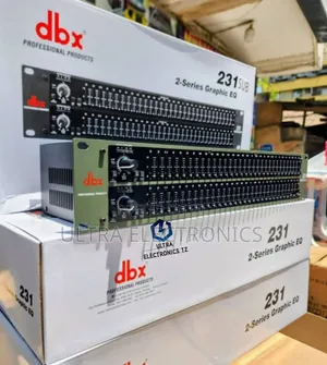 Original DBX 231XL Dual-Channel Graphic Equalizer