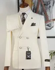 Cream Stylish Suits - Big Brands - 2