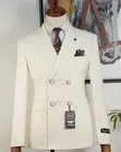 Cream Stylish Suits - Big Brands - 3