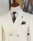 Cream Stylish Suits - Big Brands - 5