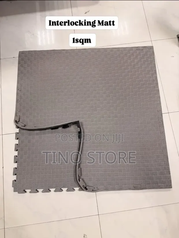 Life Fitness Interlocking Floor Mats 100x100cm - 1