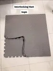 Life Fitness Interlocking Floor Mats 100x100cm - 1