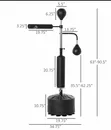 Adjustable Floor-to-Ceiling Boxing Trainer - 1