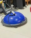 Brand New Bosu Balance Ball with Resistance Cords - 1
