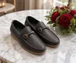 Clarks Brown Leather Bit Loafers - Brand New - 2