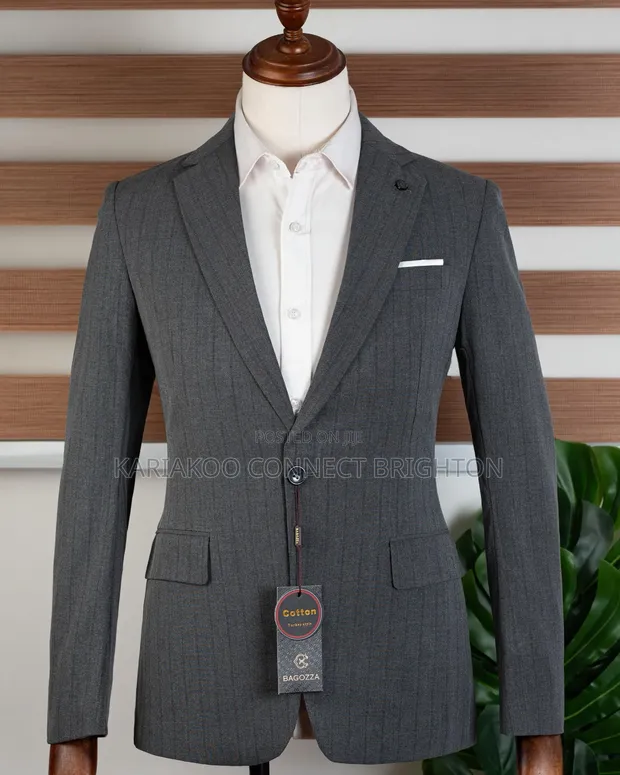 Bagozza Striped Cotton Suit - 1