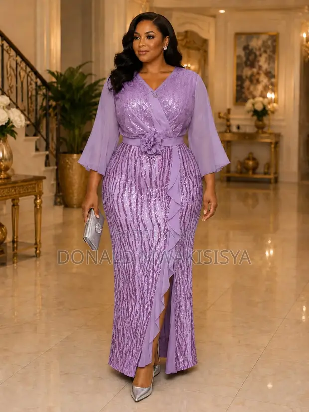 Luxury Turkey Lace Dress - 4 Colors - 1