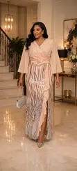 Luxury Turkey Lace Dress - 4 Colors - 3