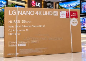 LG 65-Inch NanoCell UHD AI Smart TV NU85B