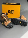New Caterpillar Safety Boots - Brown - 3