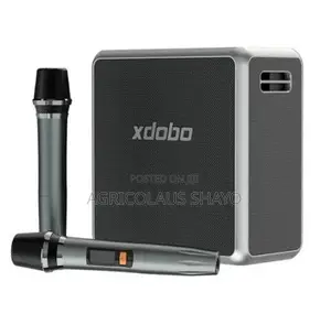 XDOBO King Max 80W Speaker ya Karaoke na Maikrofoni 2 za Wireless