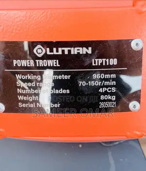 Lutian Power Trowel LTPT100