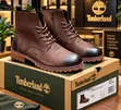 Men's Timberland Leather Boots with Zipper - 2 Colors - 4