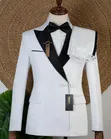 Premium White & Black Tuxedo - 2