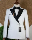 Premium White & Black Tuxedo - 3