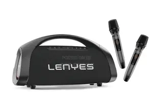 Lenyes S873 Wireless Party Speaker with Microphones