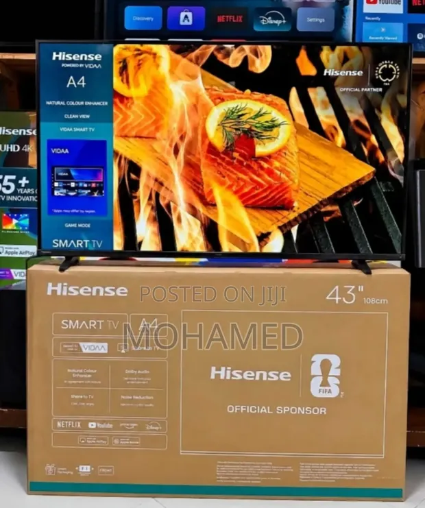 Hisense 43" Smart Full HD TV A4 - 1