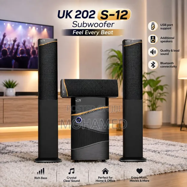 MR UK Subwoofer 3.1 Channel - 1