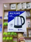 Ailyons Electric Water Kettle 2L - Nyeusi - 1