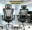 Kiti cha Ofisi cha Ergonomic cha Ubora wa Juu chenye Kusaidia Mgongo - 1