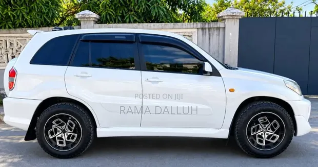 Toyota RAV4 2001 Nyeupe - 1